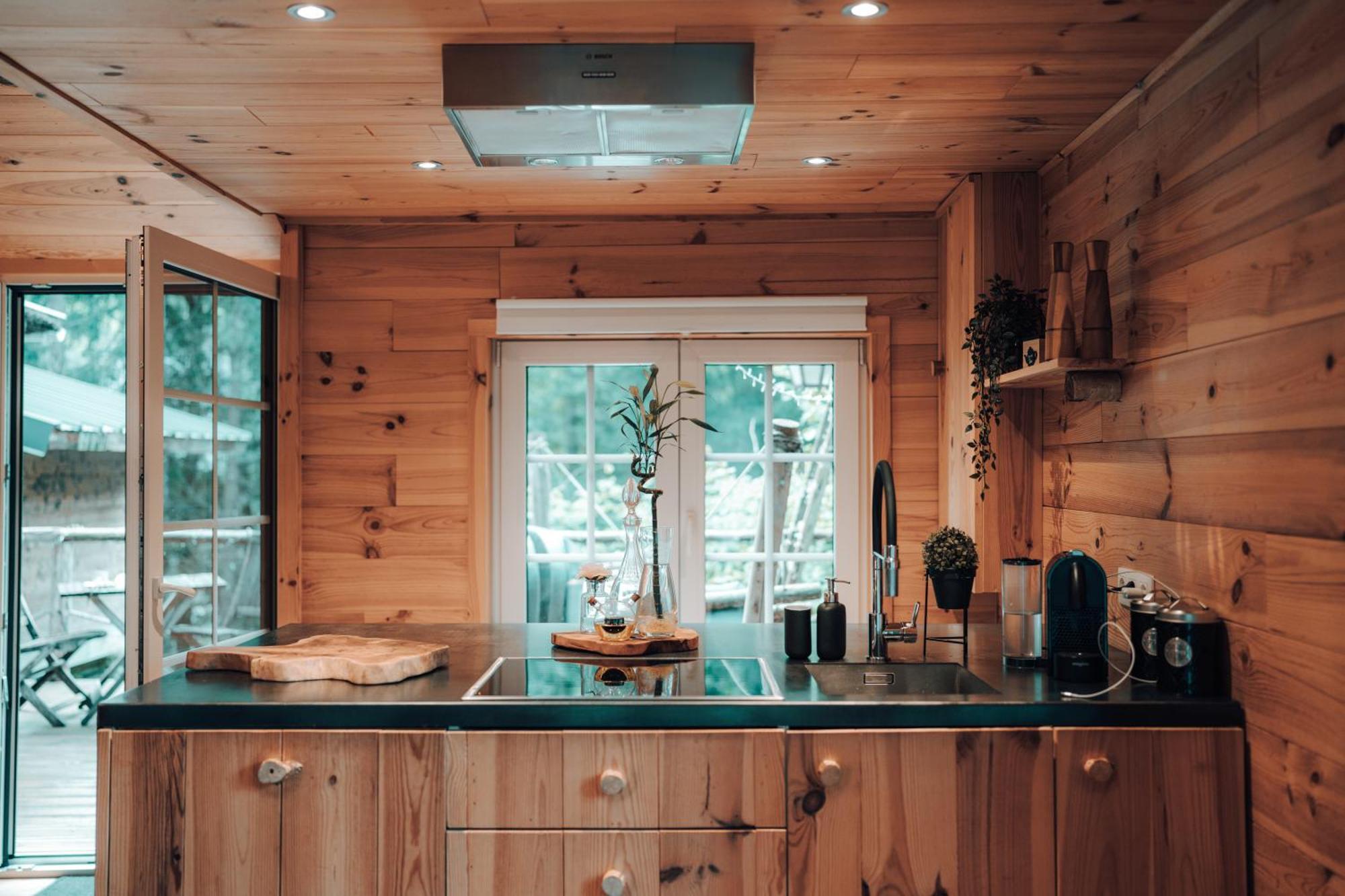Ferienwohnung Wooden Nest Durbuy Exterior foto